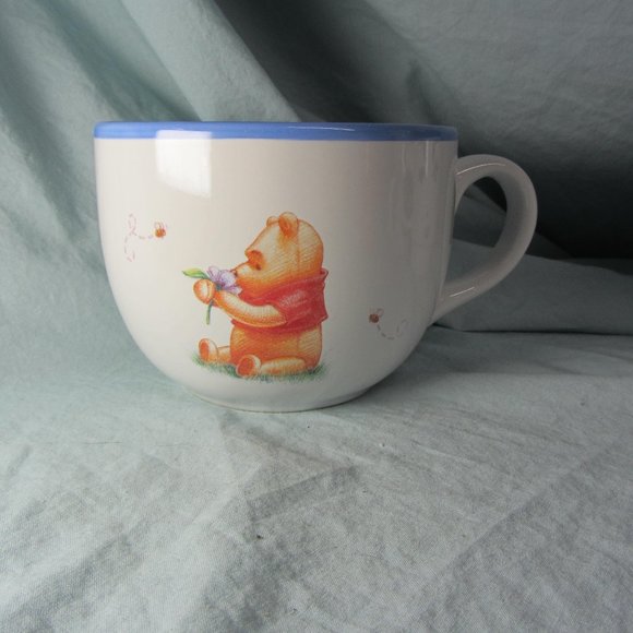 22 oz simply Pooh disney mug bowl XL winnie the pooh (w1861) - Picture 1 of 7